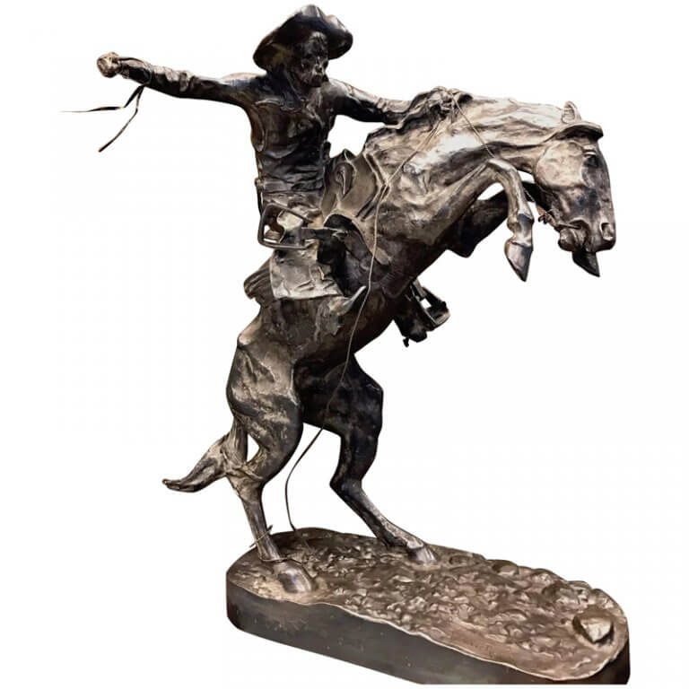 Bronze Frederic Remington Statues For Sale - SevenTreeSculpture