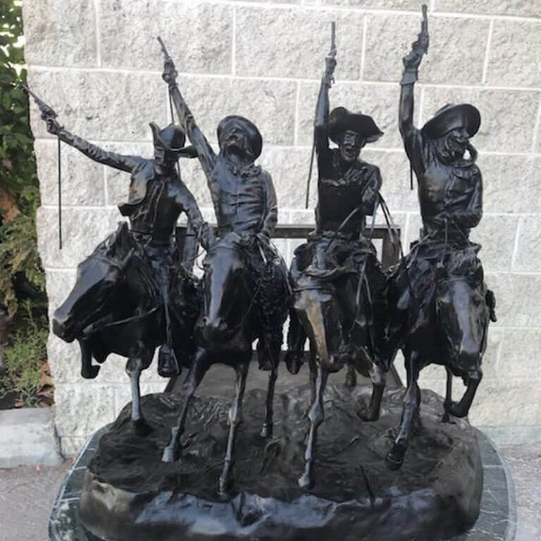 Bronze Frederic Remington Statues For Sale SevenTreeSculpture