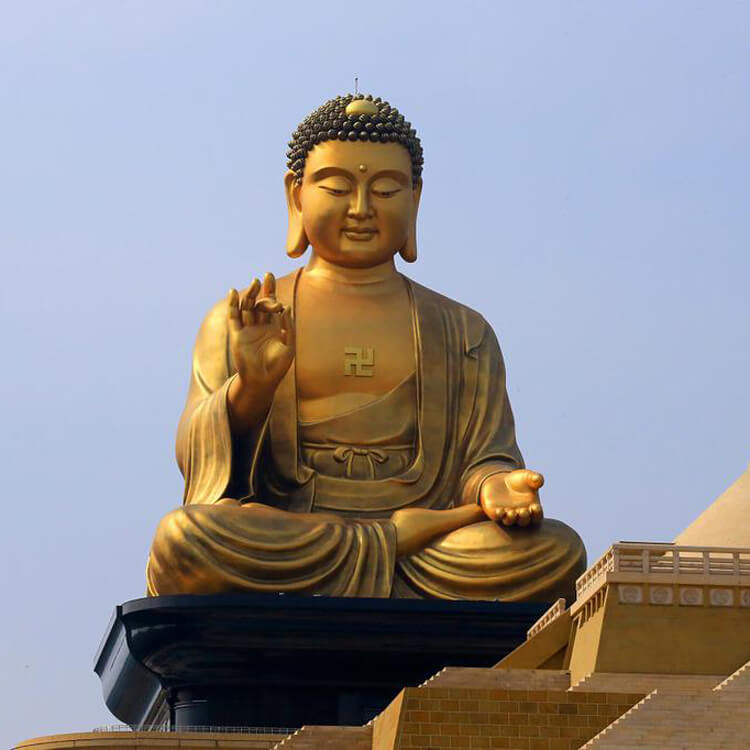 Bronze Buddha For Sale - SevenTreeSculpture