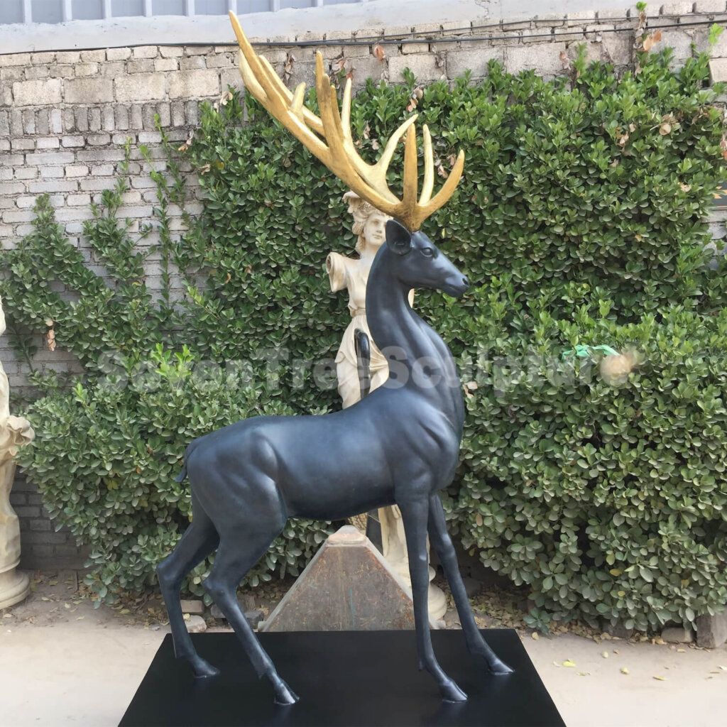 Whitetail Deer Statues For Sale - SevenTreeSculpture